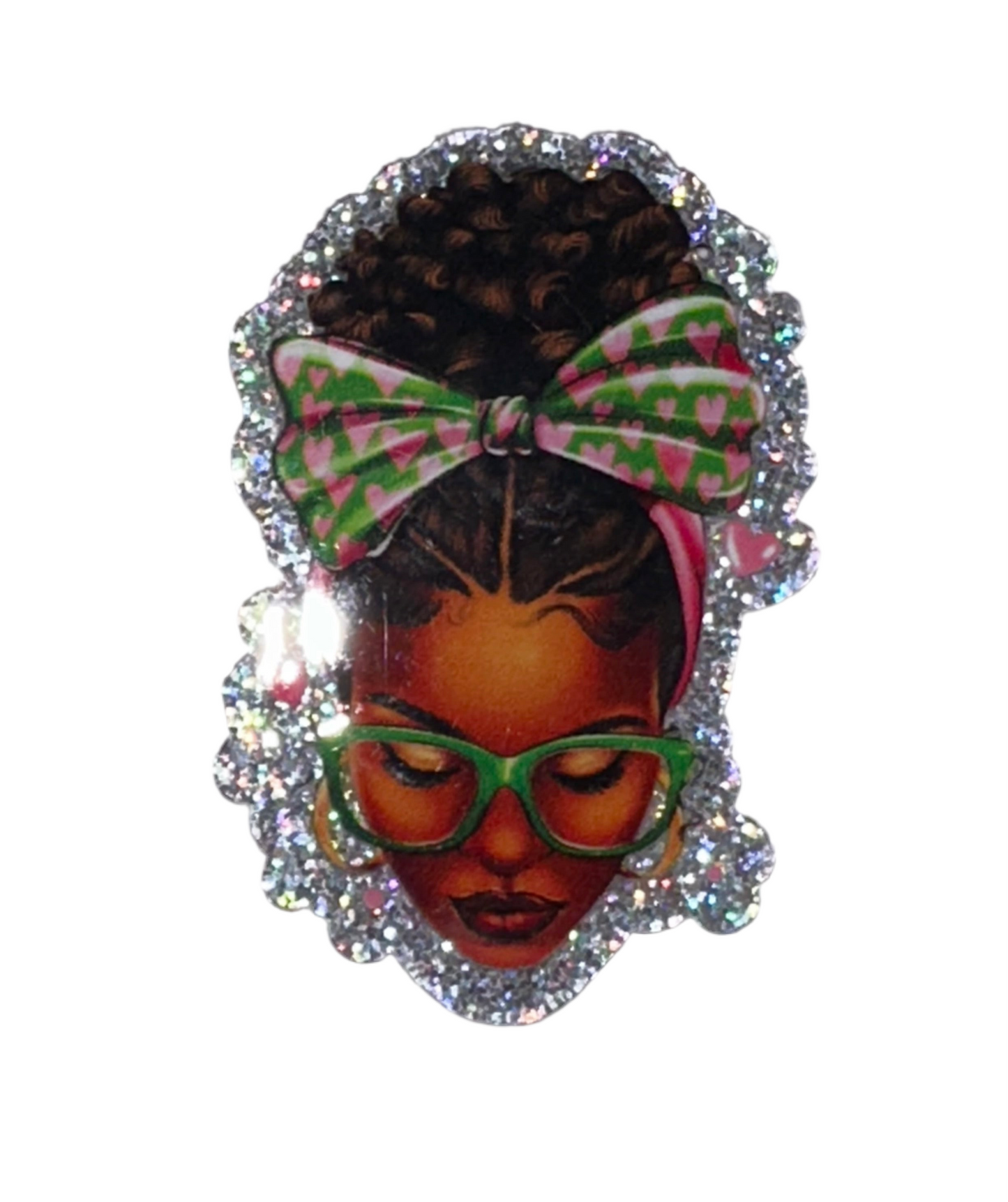 Africa America Lady with Headband