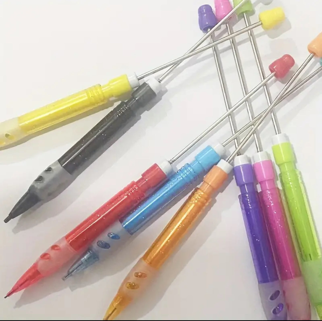 Mechanical Bead-able Pencil, No Eraser, DIY Beaded Pencil