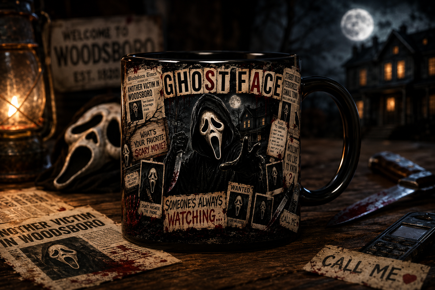 Ghost Face Horror
