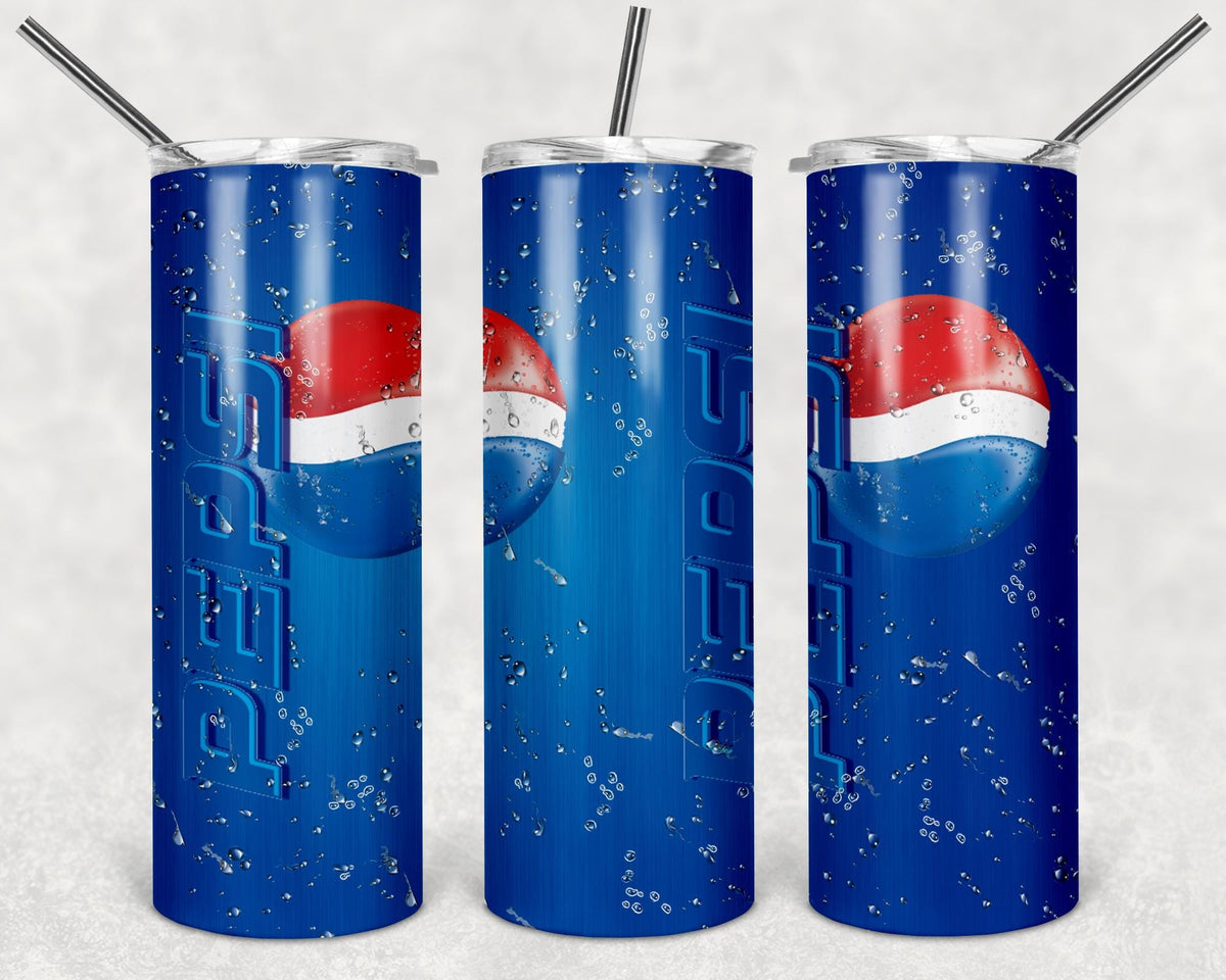 Pepsi Tumbler Design, 20 oz Skinny Tumbler Design, Sublimation Image,Tumbler Wrap,Pepsi Cup, Sublimation,Tumbler Design,20oz Tumbler Design