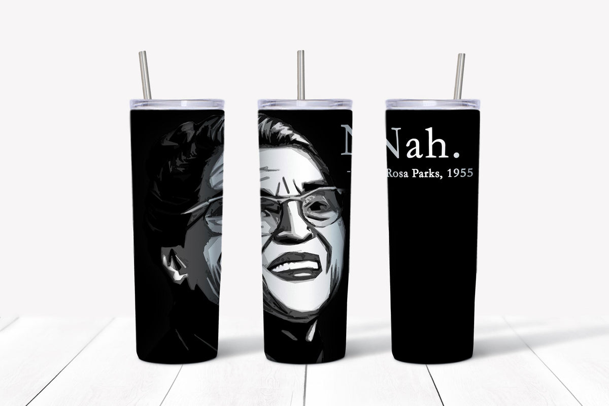 Nah Tumbler Design, 20 oz Skinny Tumbler Design, Sublimation Image, Tumbler Wrap, 20oz Tumbler Wrap