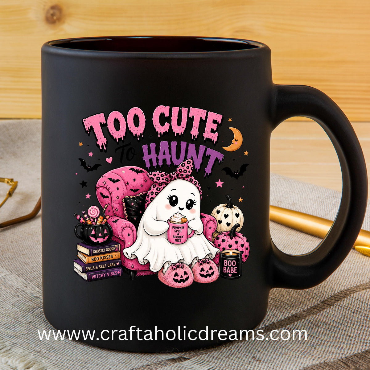 To Cute to Hunt PNG Instant Digital Download