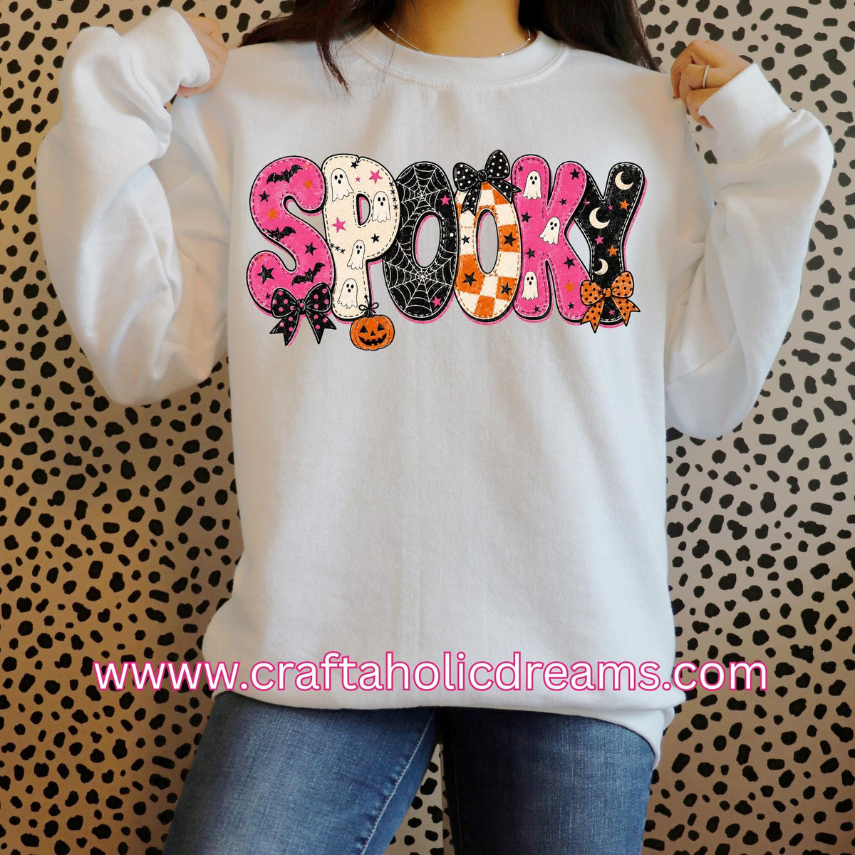 Pink Spooky PNG Instant Digital Download