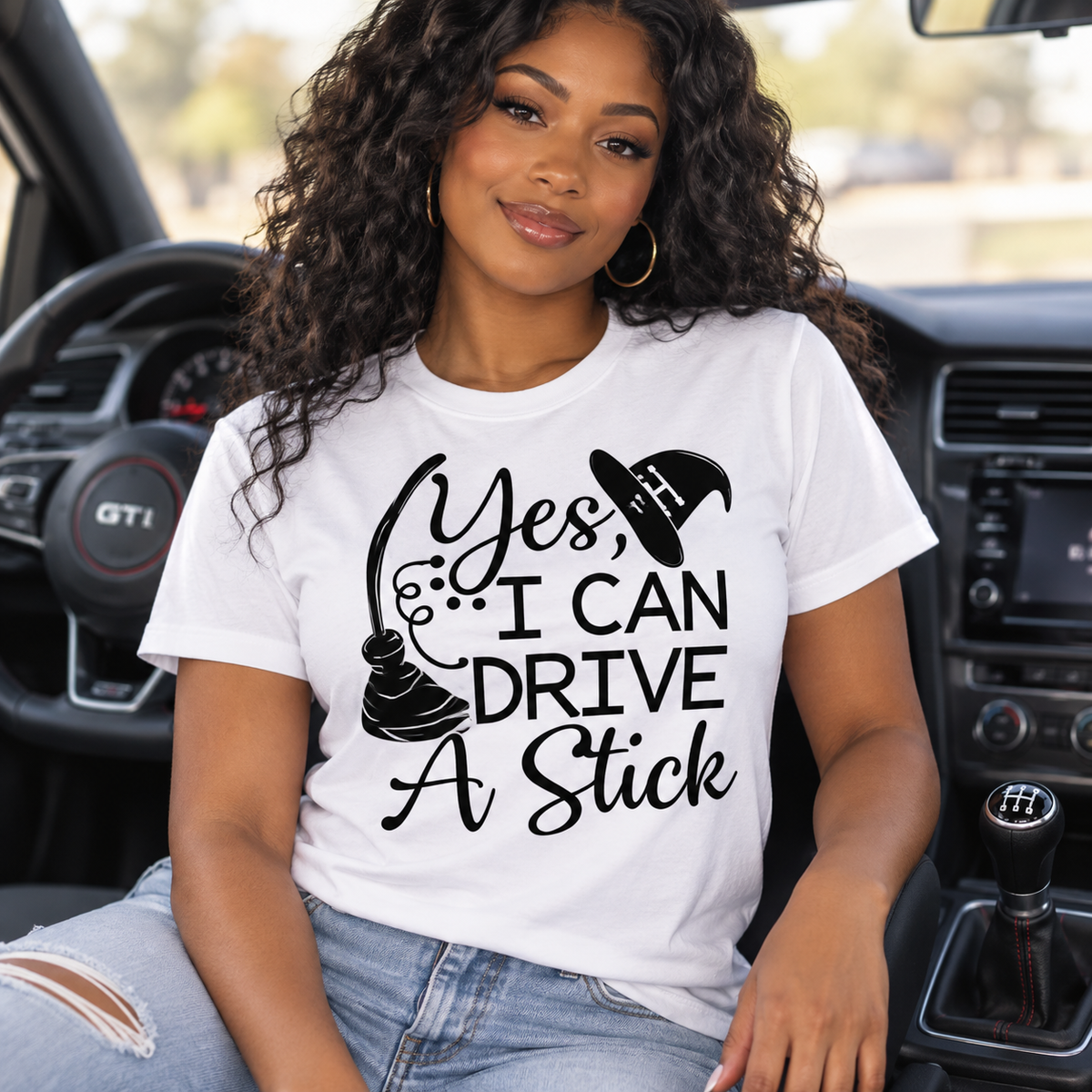Yes I Can Drive A Stick SVG