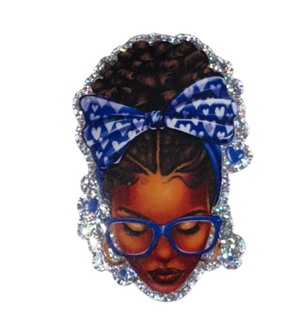 Africa America Lady with Headband
