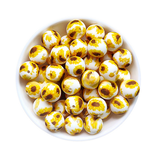 15mm Sunflower White