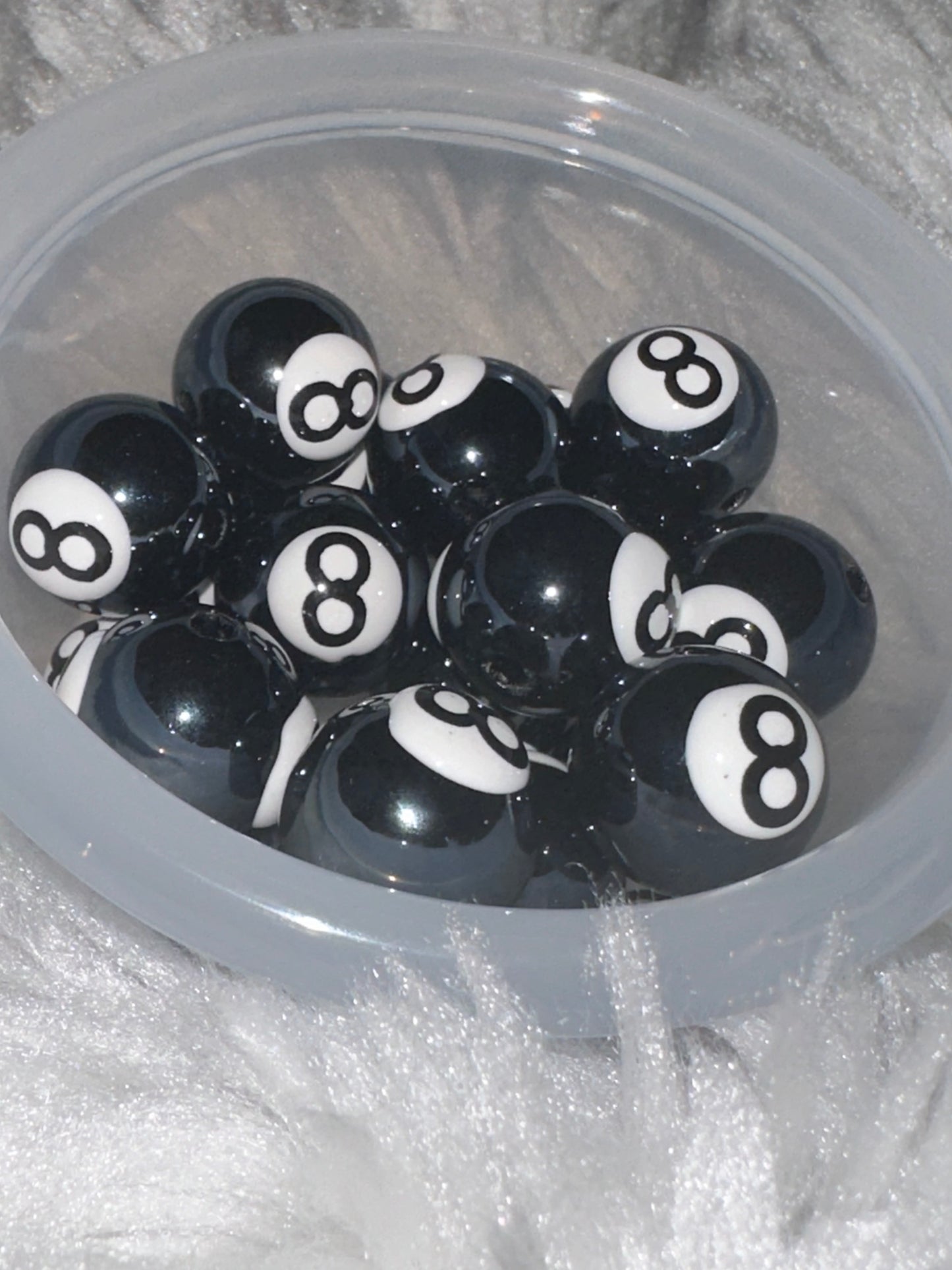 Hand Printed 8 Balls(15mm)