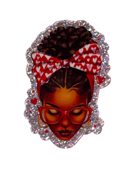 Africa America Lady with Headband