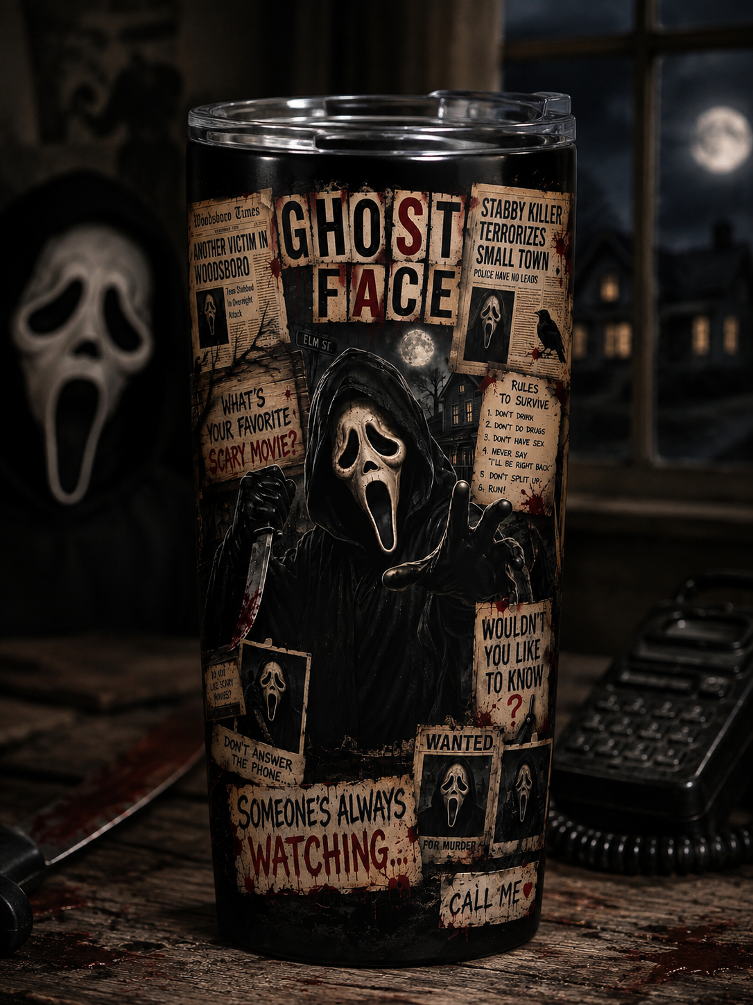 Ghost Face Horror
