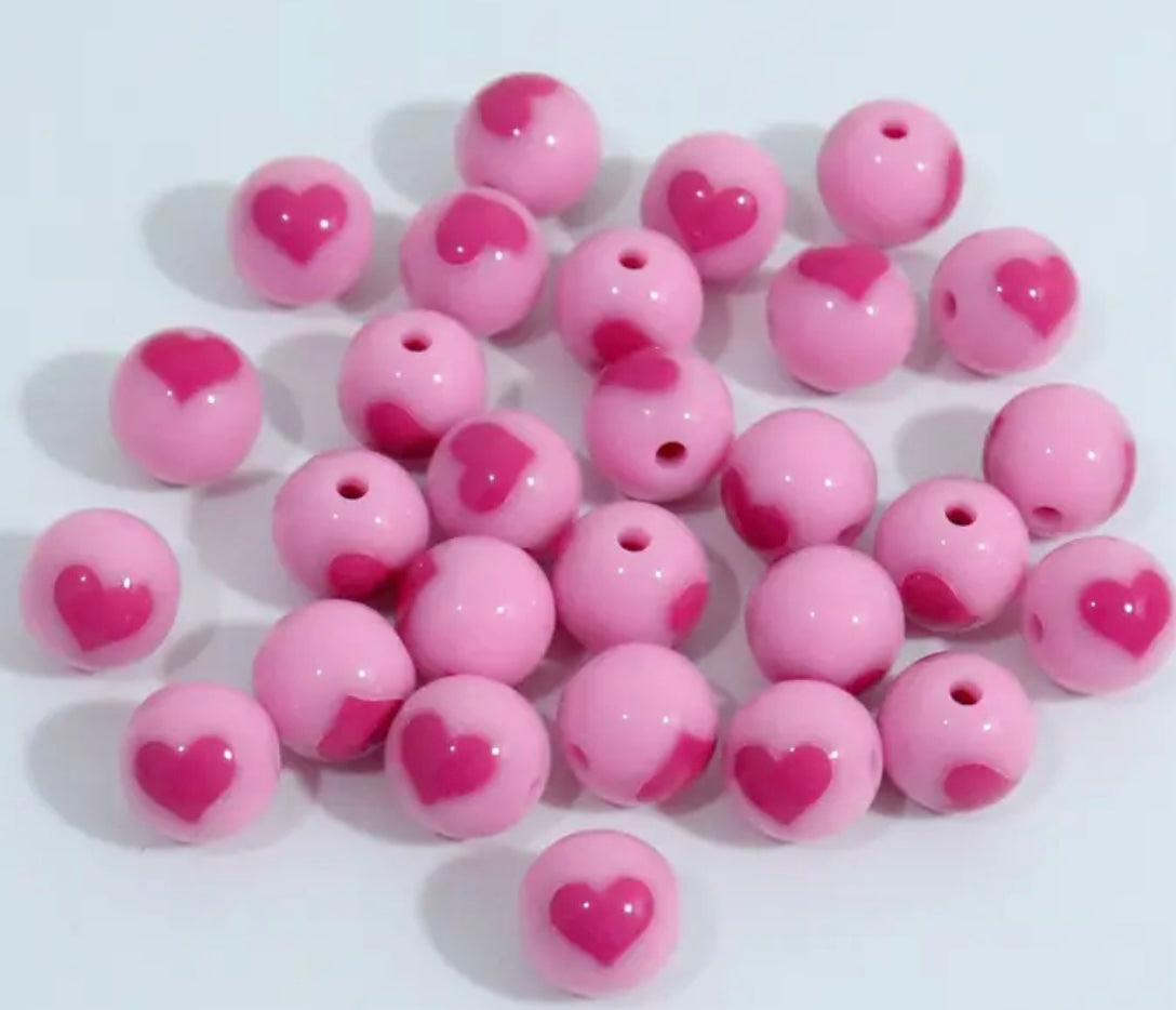Heart Beads