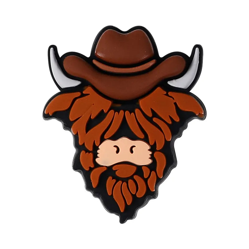 Highland Cattle Head