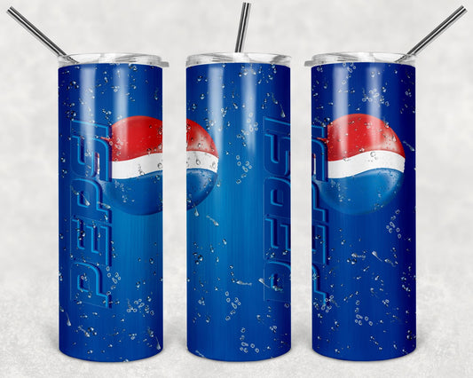 Pepsi Tumbler Design, 20 oz Skinny Tumbler Design, Sublimation Image,Tumbler Wrap,Pepsi Cup,  Sublimation,Tumbler Design,20oz Tumbler Design