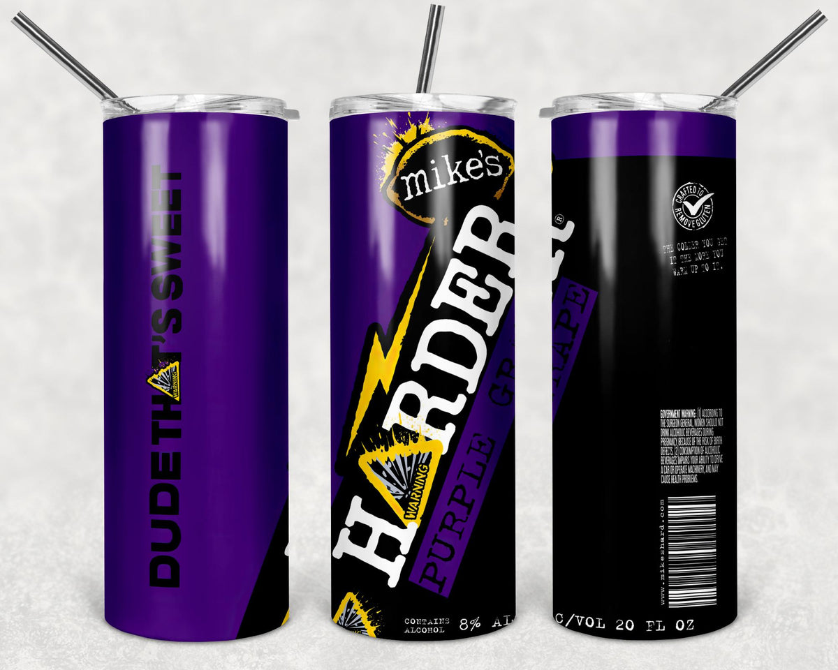 Mikes Tumbler Design, 20 oz Skinny Tumbler Design, Sublimation Image, Tumbler Wrap, 20oz Tumbler Wrap