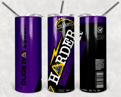 Mikes Tumbler Design, 20 oz Skinny Tumbler Design, Sublimation Image, Tumbler Wrap, 20oz Tumbler Wrap