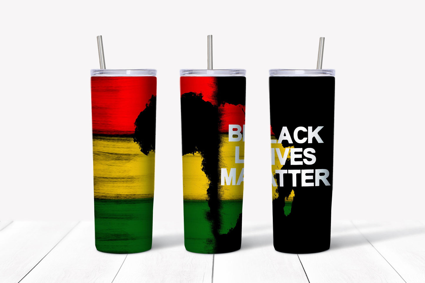Black Lives Matter Tumbler Design, 20 oz Skinny Tumbler Design, Sublimation Image, Tumbler Wrap, 20oz Tumbler Wrap