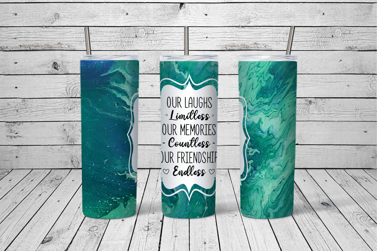 Our Laughs Tumbler Design, 20 oz skinny tumbler design, sublimation image, tumbler wrap,