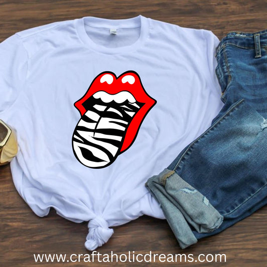 Zebra Lips PNG