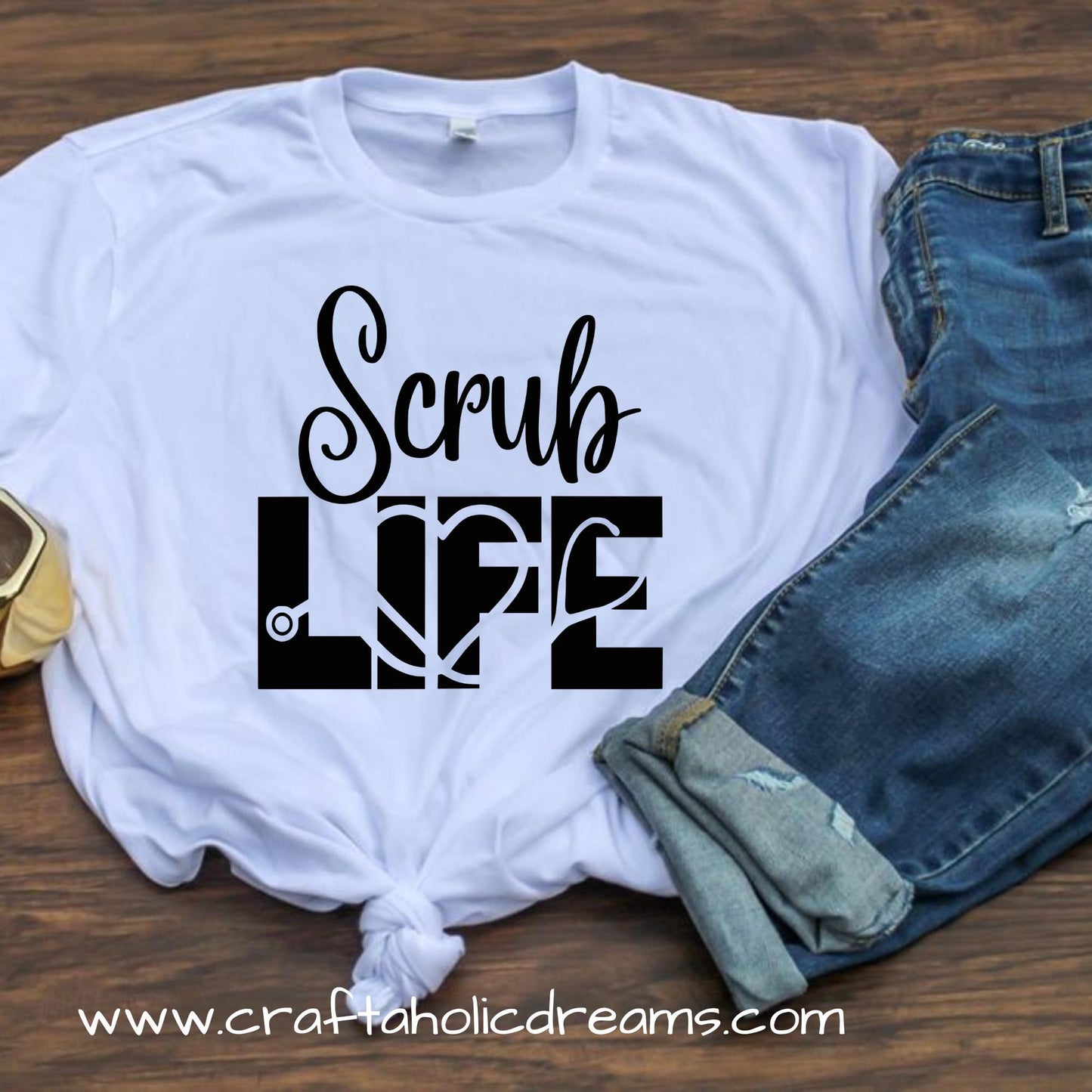Scrub Life SVG (Digital Download)
