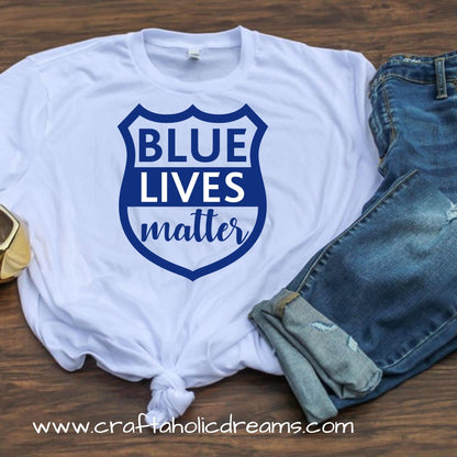 Blue Lives Matter SVG (Digital Download)