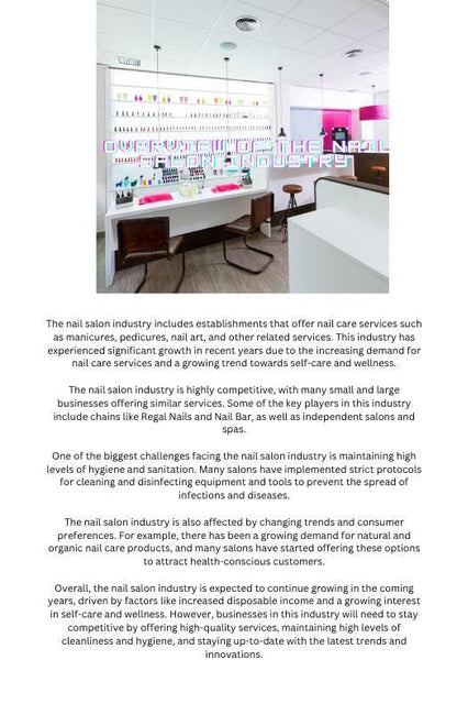 The Nail Salon Master Plan (PLR)