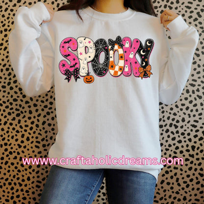 Pink Spooky PNG  Instant Digital Download