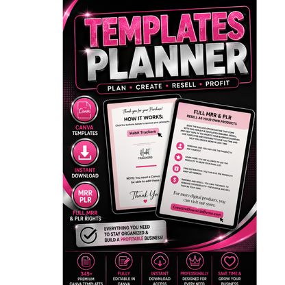 7500 Canva Template Bundle